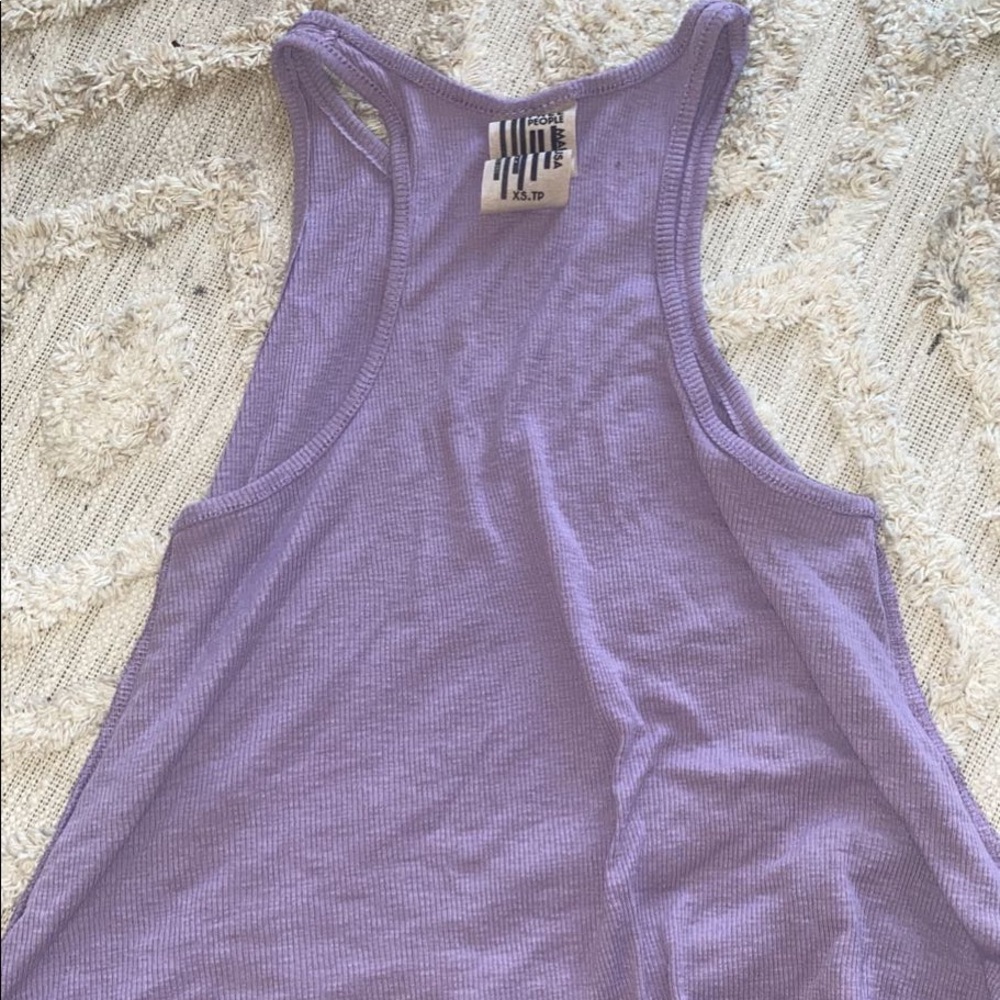 FREE PEOPLE Purple Tank Top